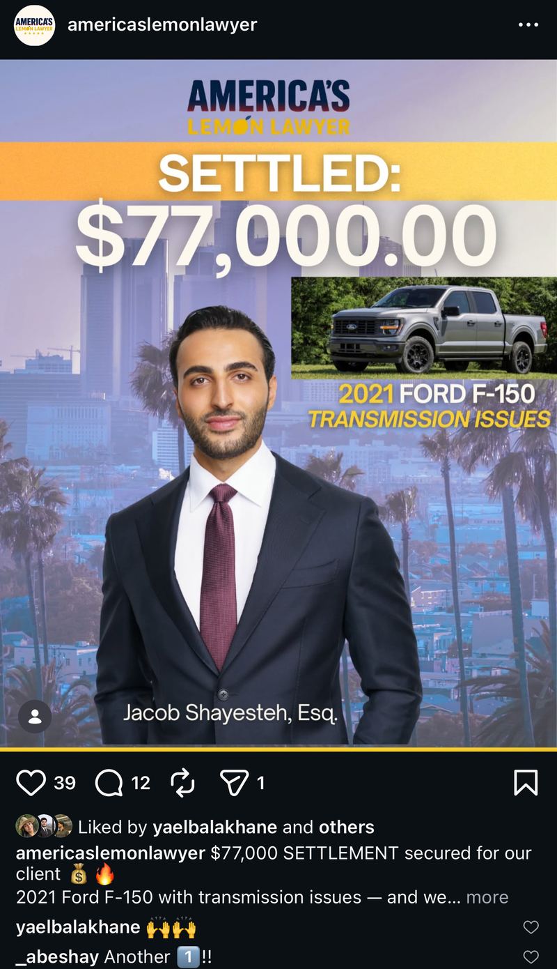 Ford F-150 Settlement